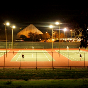 Iluminación pistas de tenis